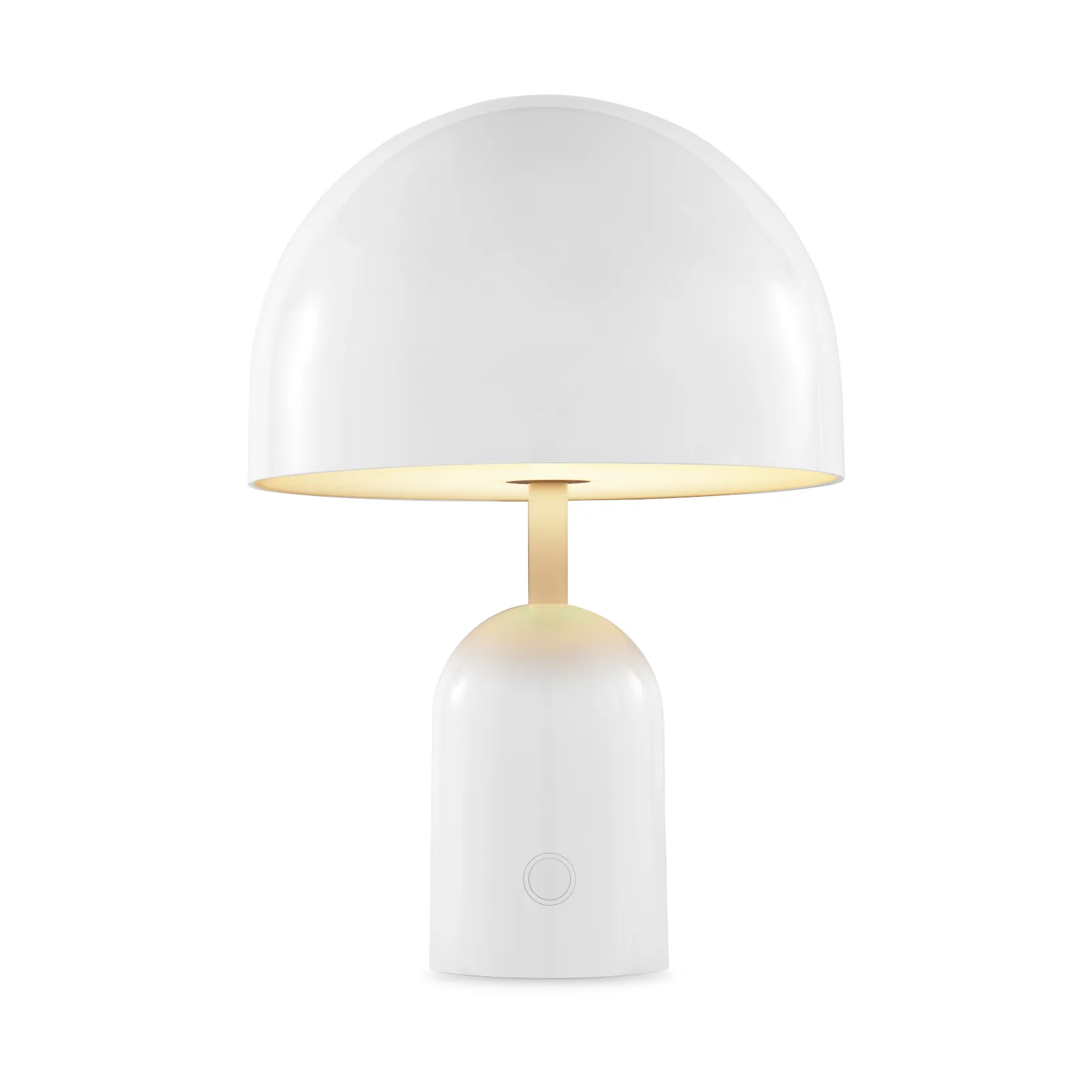 Bell Portable LED bordlampe 28 cm, White Tom Dixon