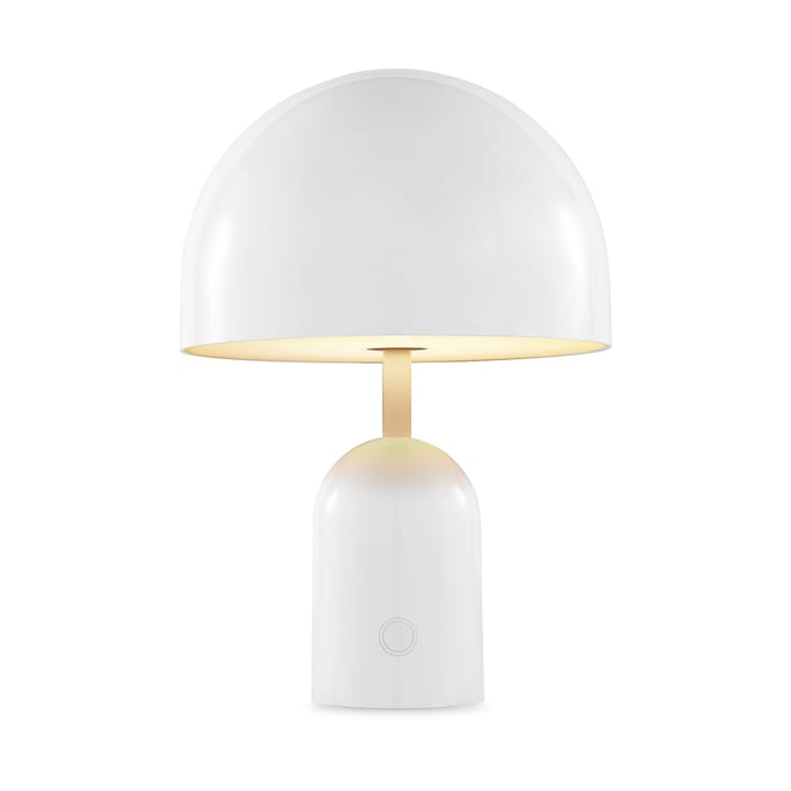 Bell Portable LED bordlampe 28 cm, White Tom Dixon