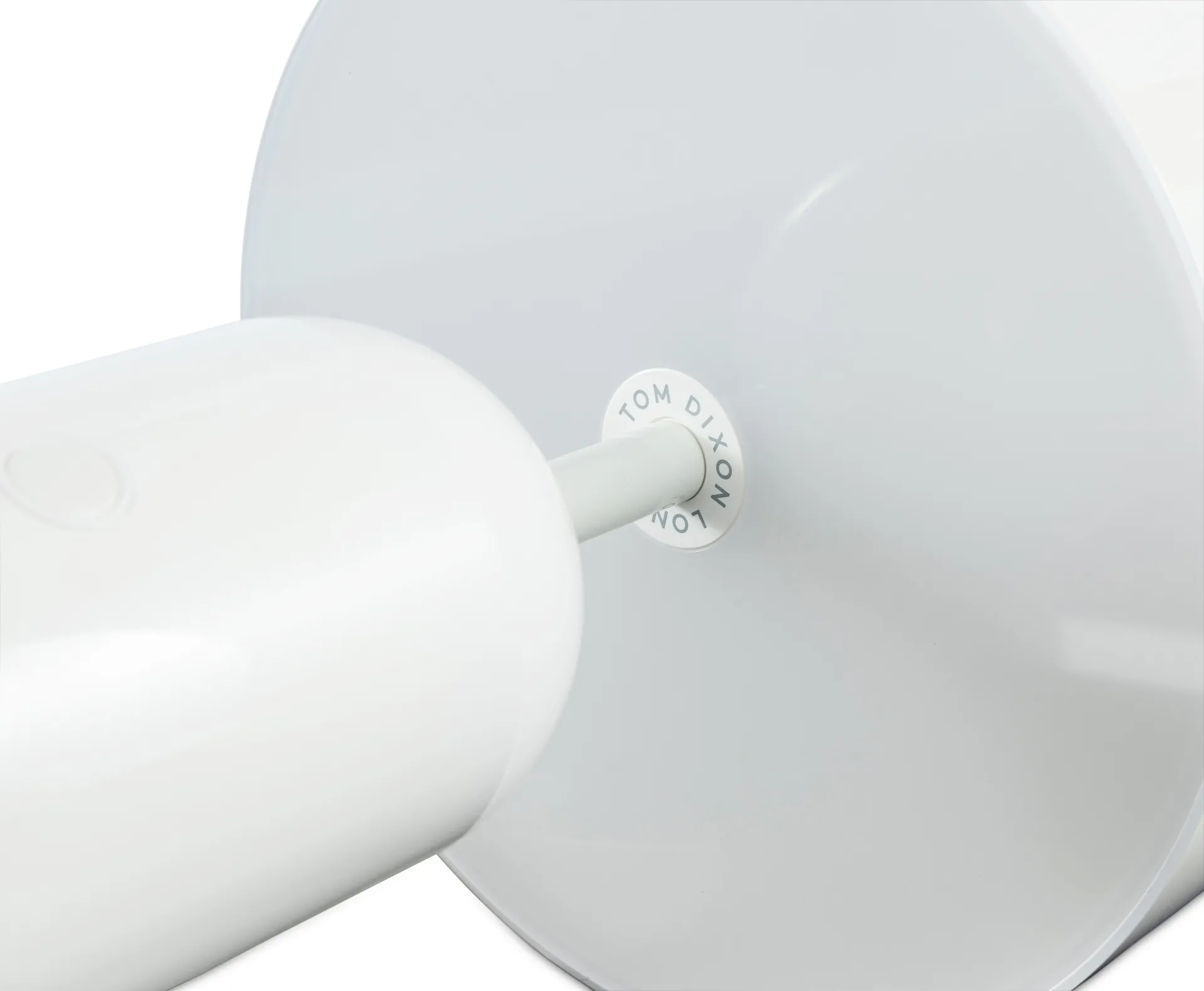 Bell Portable LED bordlampe 28 cm, White Tom Dixon