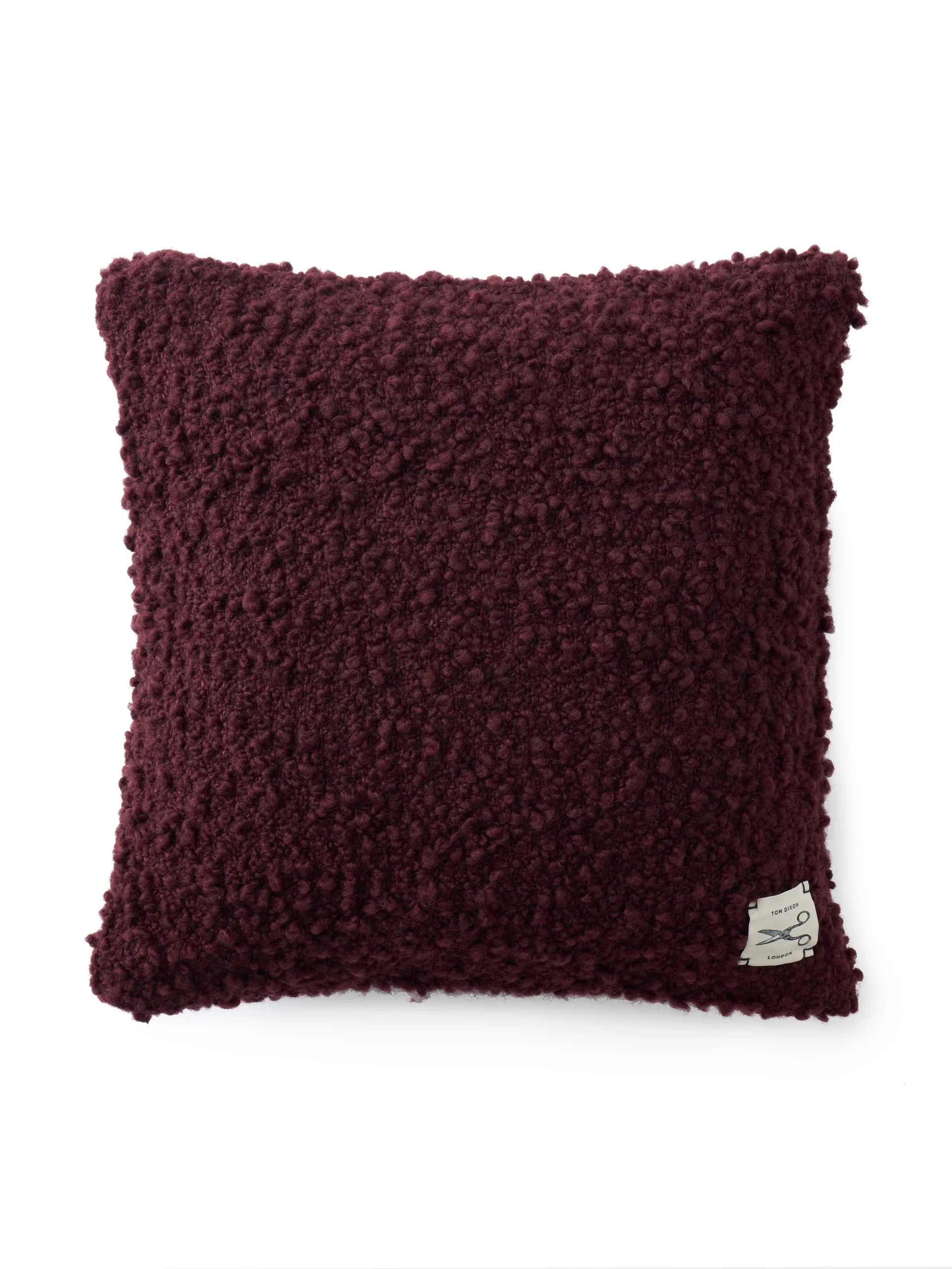 Bobble pute 45x45 cm, Burgundy Tom Dixon
