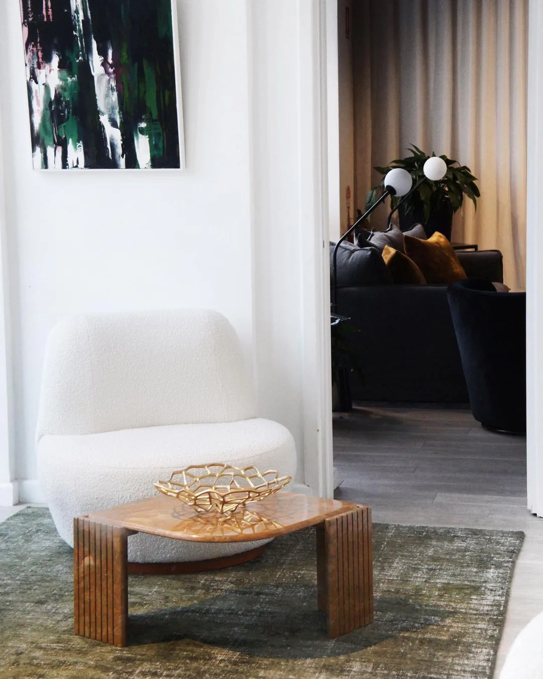 Bone bolle, Messing, L Tom Dixon