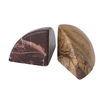 Boulder bokstøtte 2 deler - 12,8x12,8 cm - Tom Dixon