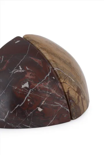 Boulder bokstøtte 2 deler - 12,8x12,8 cm - Tom Dixon