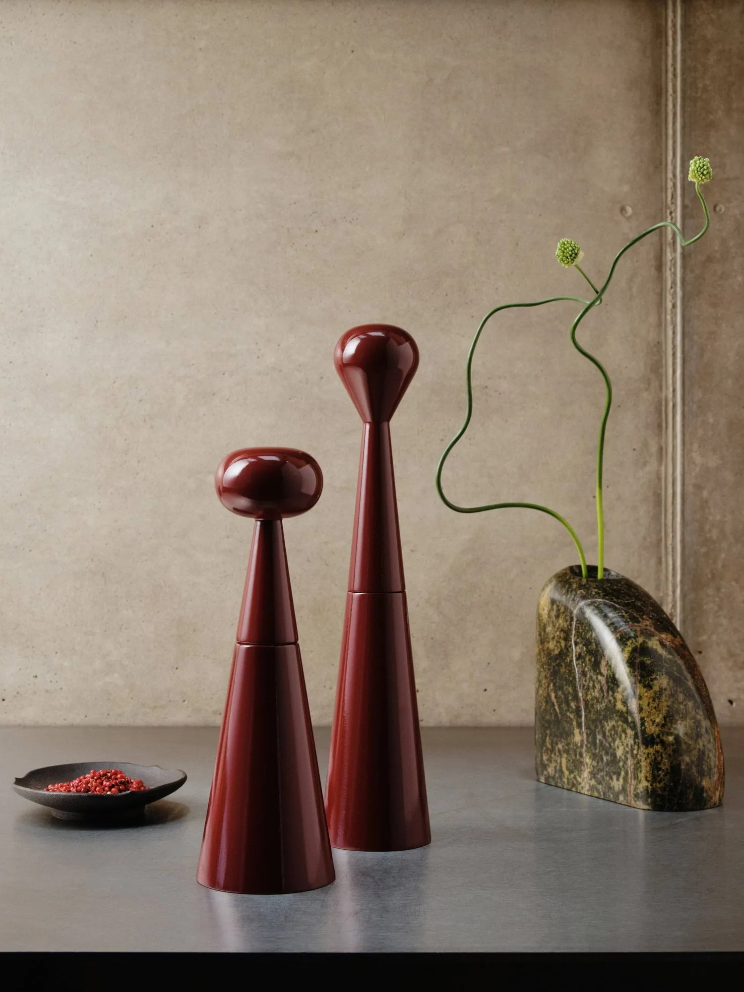 Brew Small krydderkvern 25 cm, Burgundy Tom Dixon