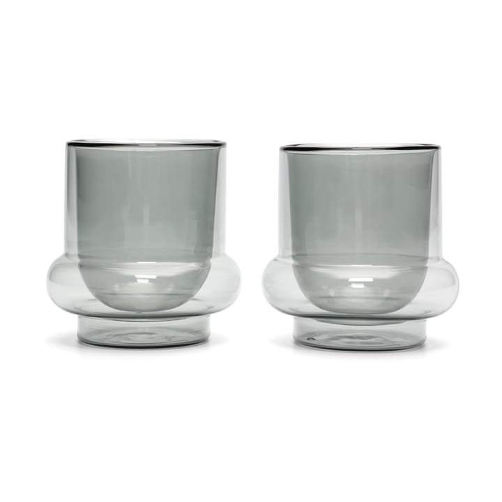 Bump kaffekopp 20 cl 2-pakning - Grey - Tom Dixon