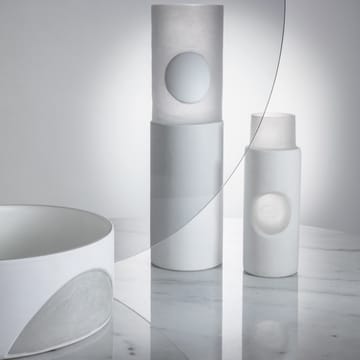 Carved vase høy - Hvit - Tom Dixon