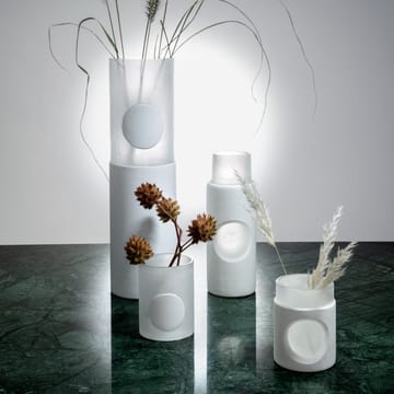 Carved vase høy - Hvit - Tom Dixon