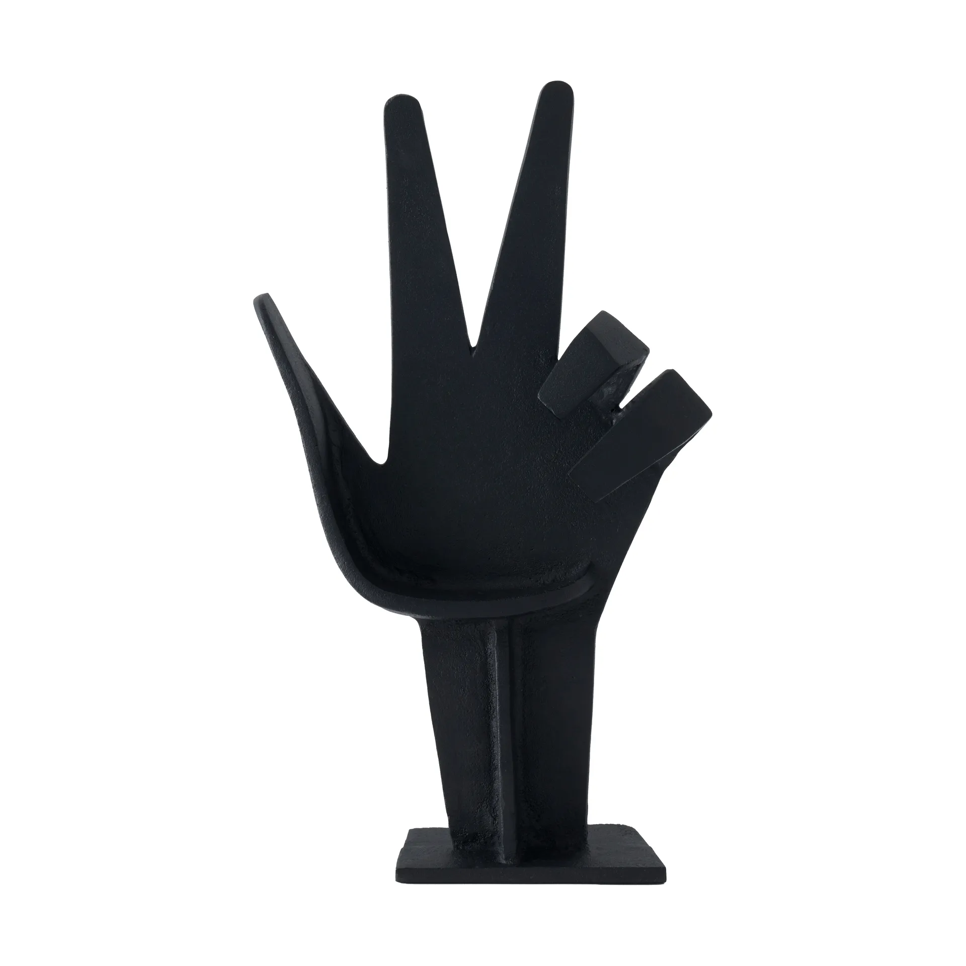 Cast Iron hånd, Black, 29,8x6,5 cm Tom Dixon