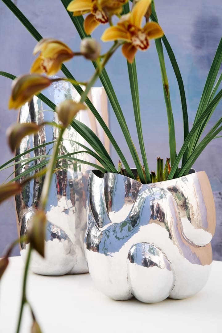 Cloud vase lav, Sølv Tom Dixon