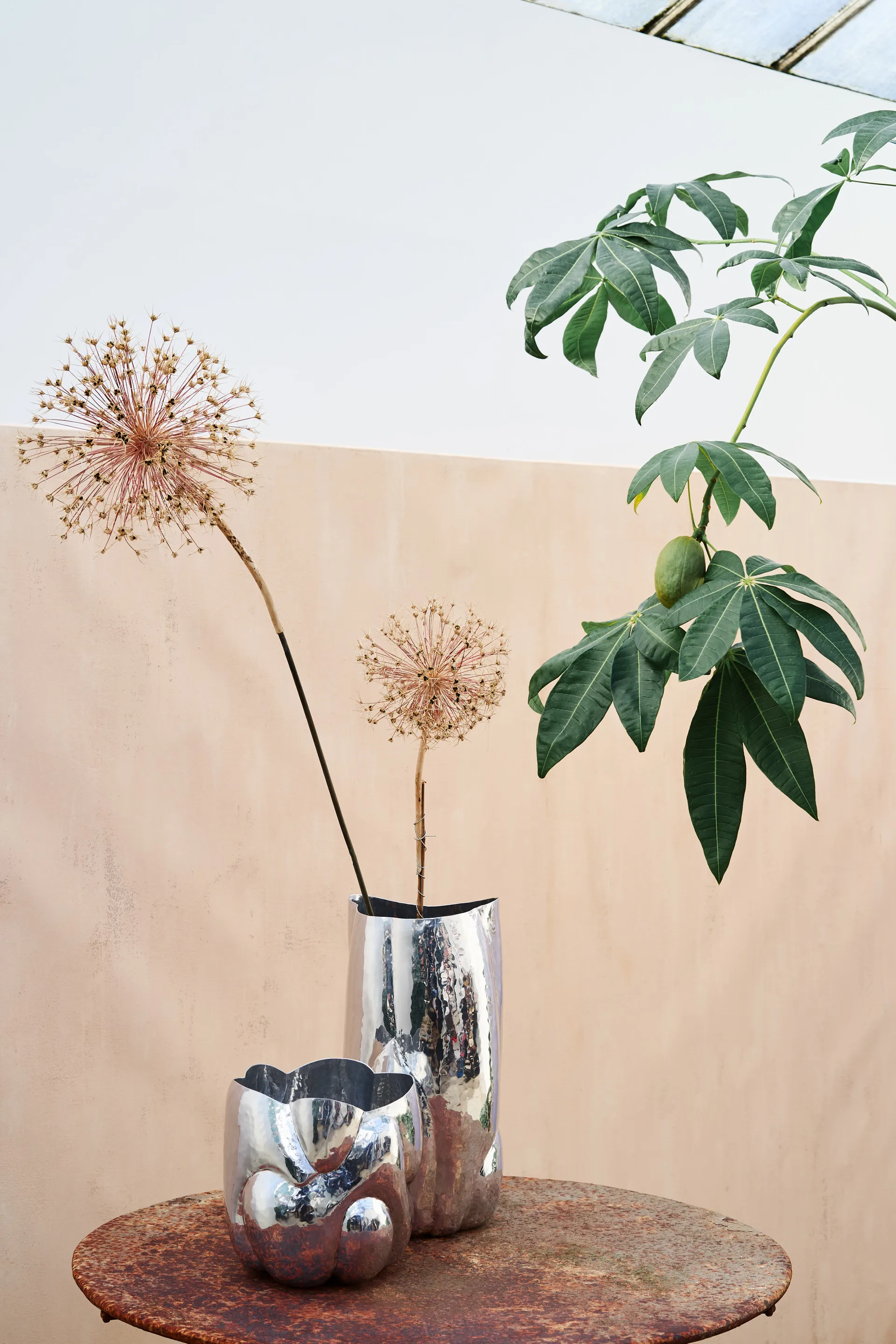 Cloud vase lav, Sølv Tom Dixon