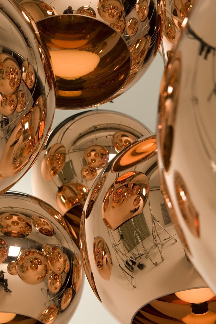 Copper Round pendel LED Ø 25 cm - Copper - Tom Dixon