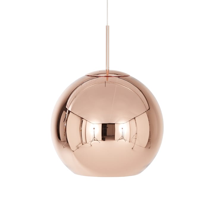 Copper Round pendel LED Ø 45 cm - Copper - Tom Dixon