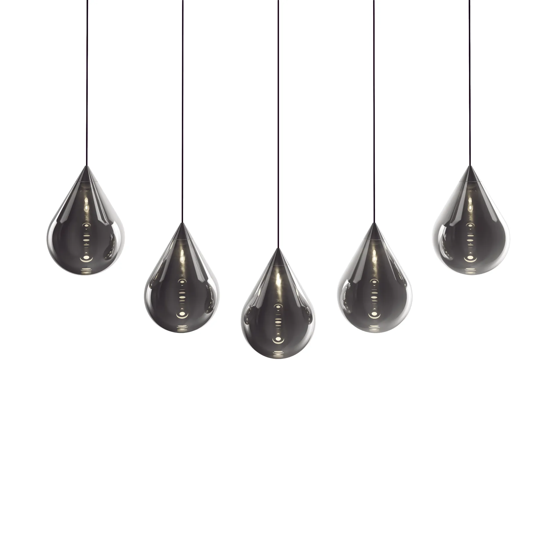 Flare Bead pendel, Silver Tom Dixon
