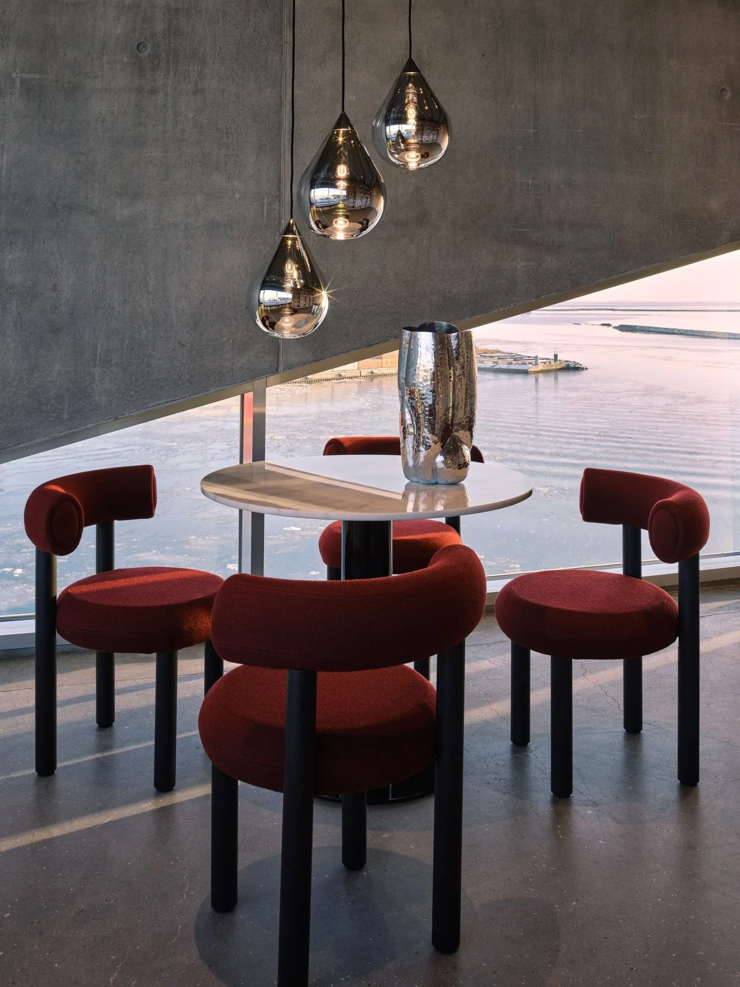 Flare Bead pendel, Silver Tom Dixon