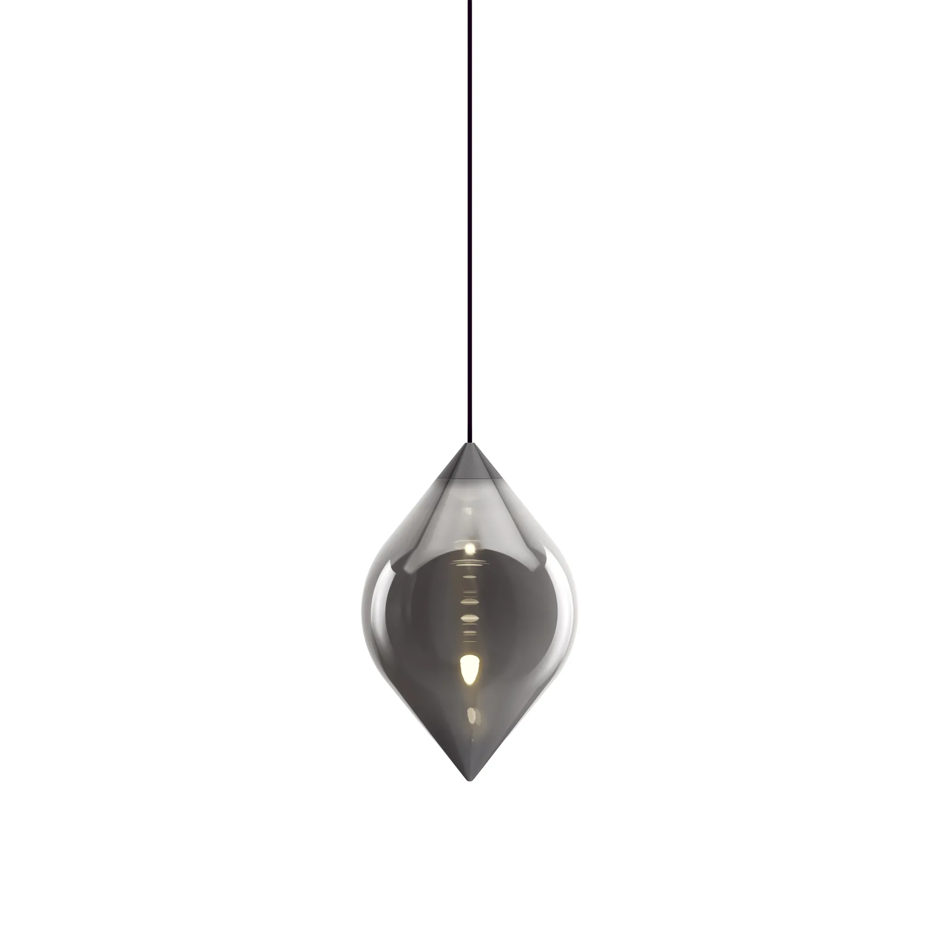 Flare Top pendel, Silver Tom Dixon