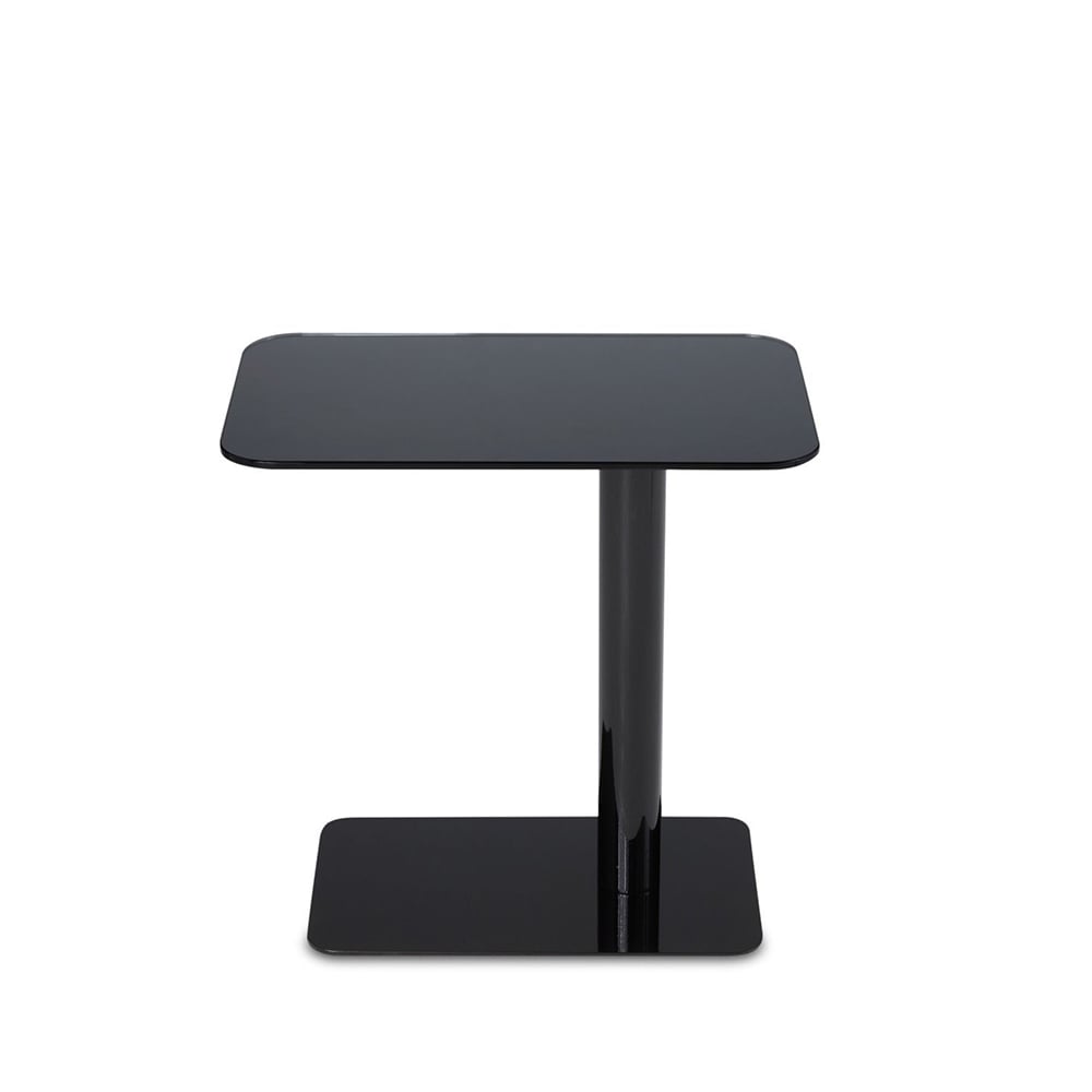Bilde av Tom Dixon Flash sidebord 30x50 cm Svart speilglass-svart stativ
