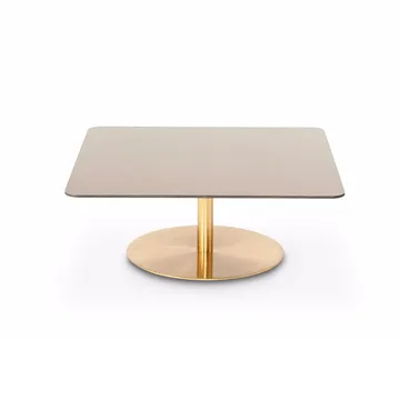 Flash sofabord 80x80 cm - Kobber-messingstativ - Tom Dixon
