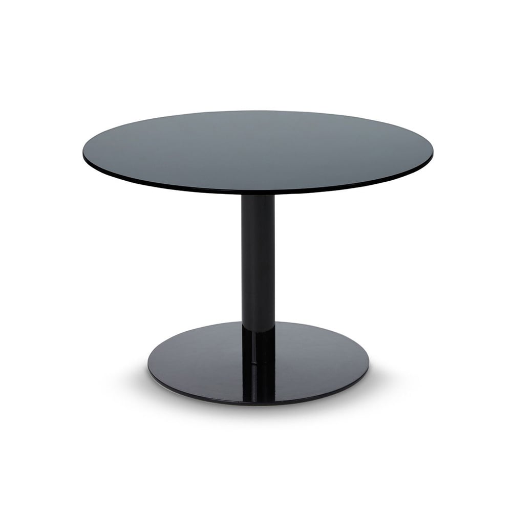 Bilde av Tom Dixon Flash soffbord rundt Svart-svart stativ