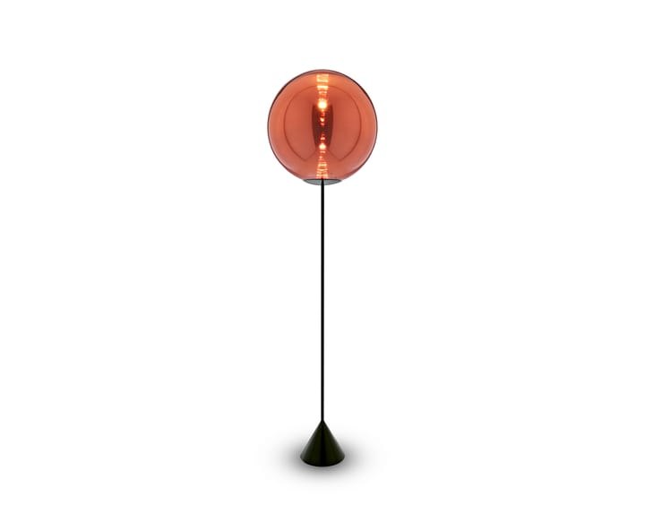Globe Cone slim gulvlampe LED 180 cm, Copper Tom Dixon