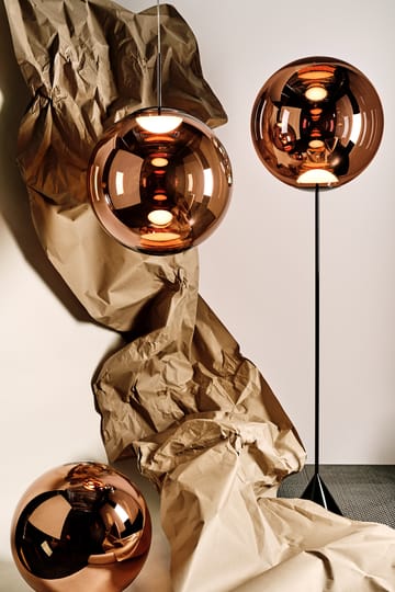 Globe Cone slim gulvlampe LED 180 cm - Copper - Tom Dixon