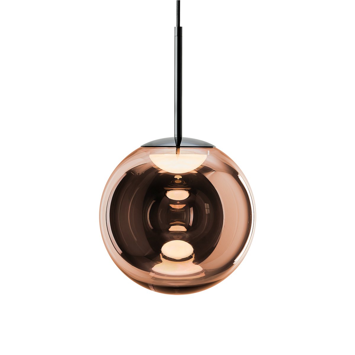 Bilde av Tom Dixon Globe pendel LED Ø 25 cm Copper