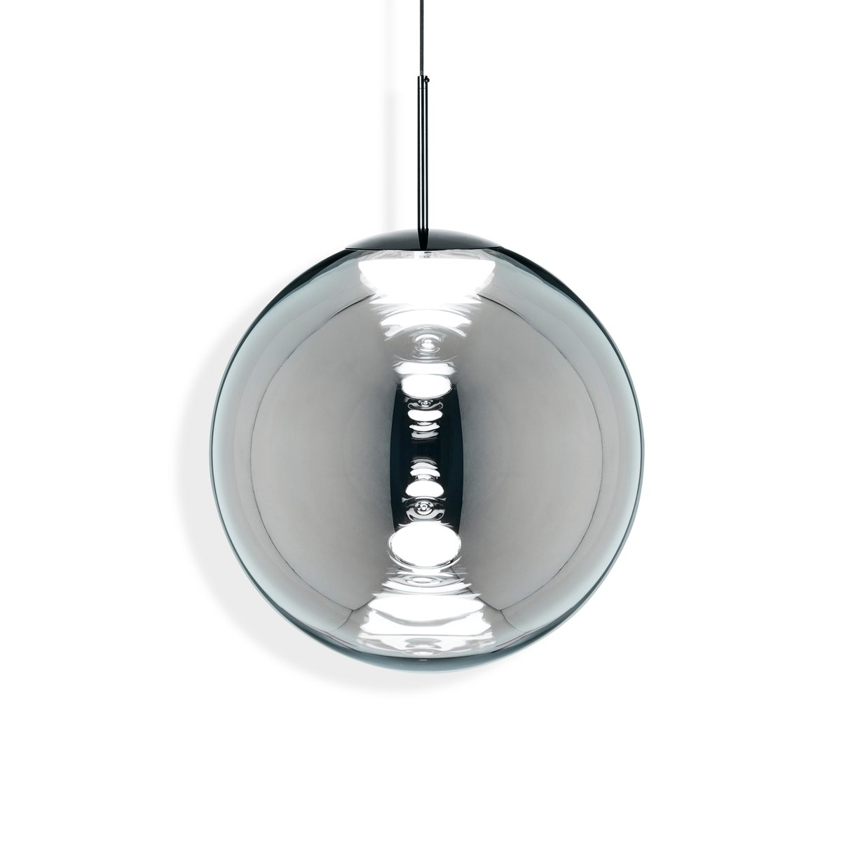 Bilde av Tom Dixon Globe pendel LED Ø 50 cm Sølv