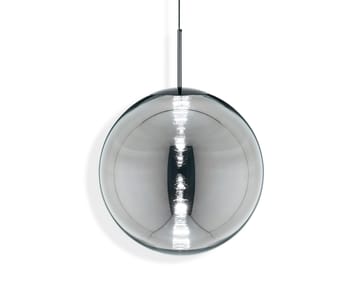 Globe pendel LED Ø 50 cm - Sølv - Tom Dixon