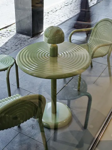 Groove cafebord rundt - Moss, Ø70 cm - Tom Dixon