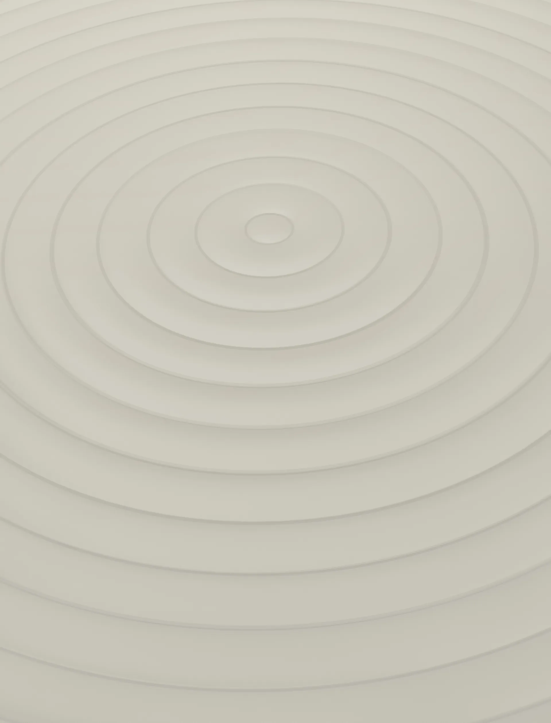 Groove cafebord rundt - Putty, Ø70 cm Tom Dixon