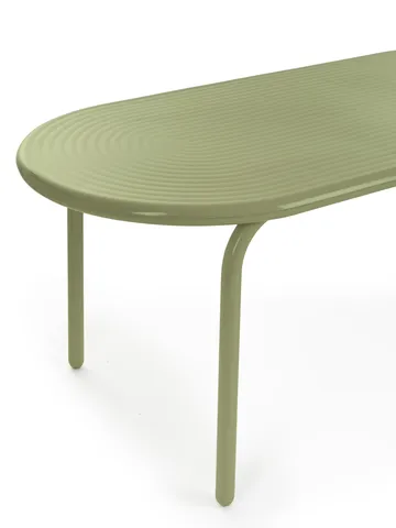 Groove Obround spisebord - Moss, 86x186 cm - Tom Dixon