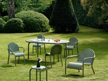 Groove Obround spisebord - Moss, 86x186 cm - Tom Dixon