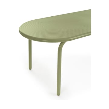 Groove spisebord 86x185 cm - Moss - Tom Dixon