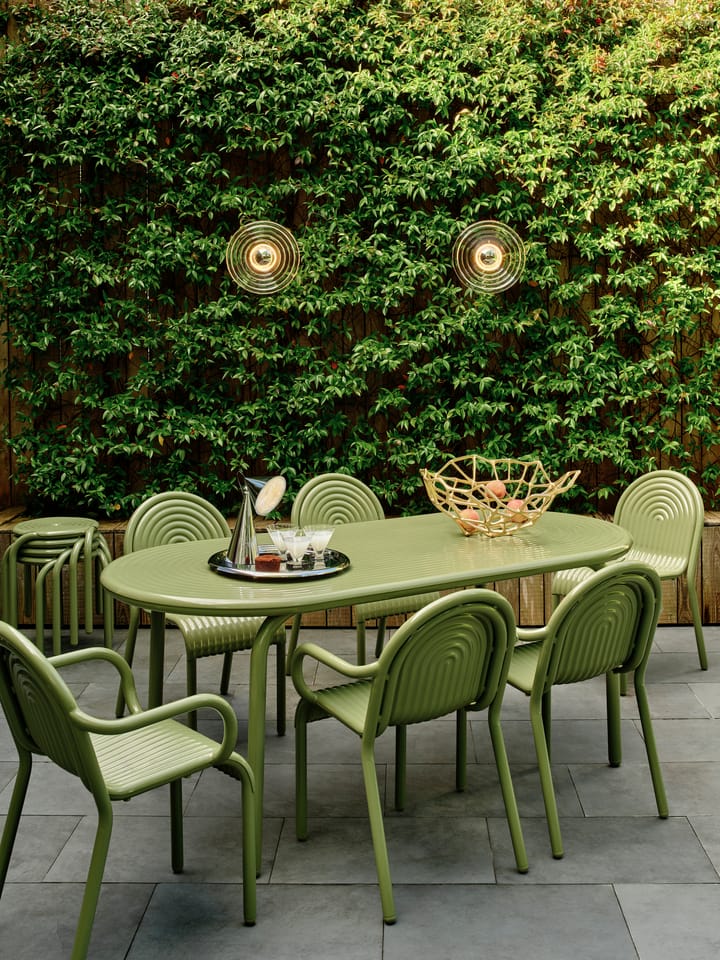 Groove spisebord 86x185 cm, Moss Tom Dixon