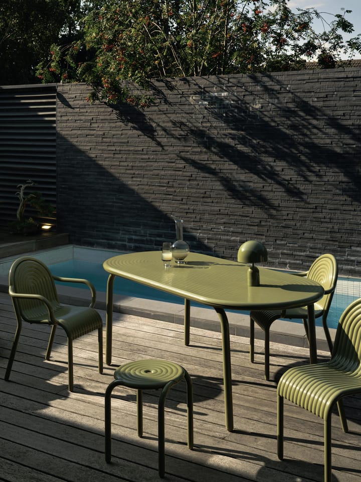 Groove spisebord 86x185 cm, Moss Tom Dixon