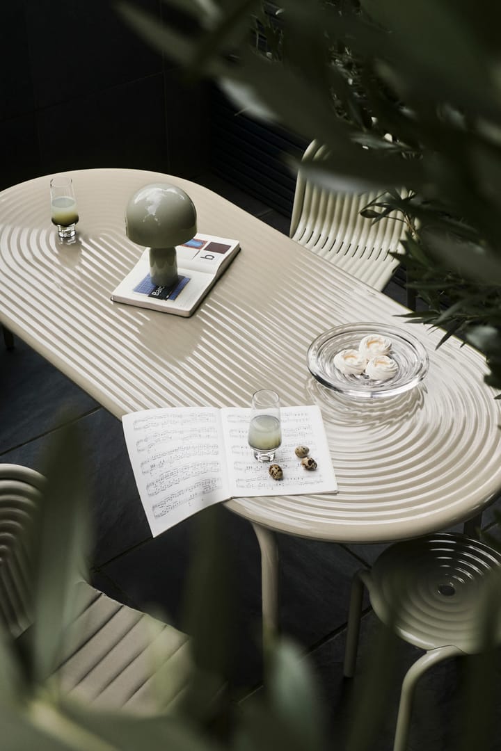Groove spisebord 86x185 cm, Putty Tom Dixon