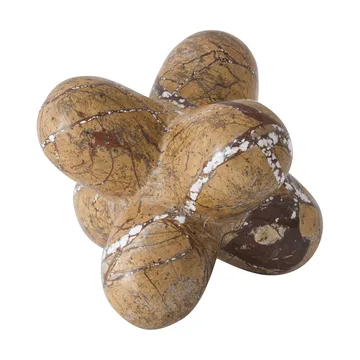 Jack dekorasjonsobjekt - Forest brown marble, 10x8,5 cm - Tom Dixon