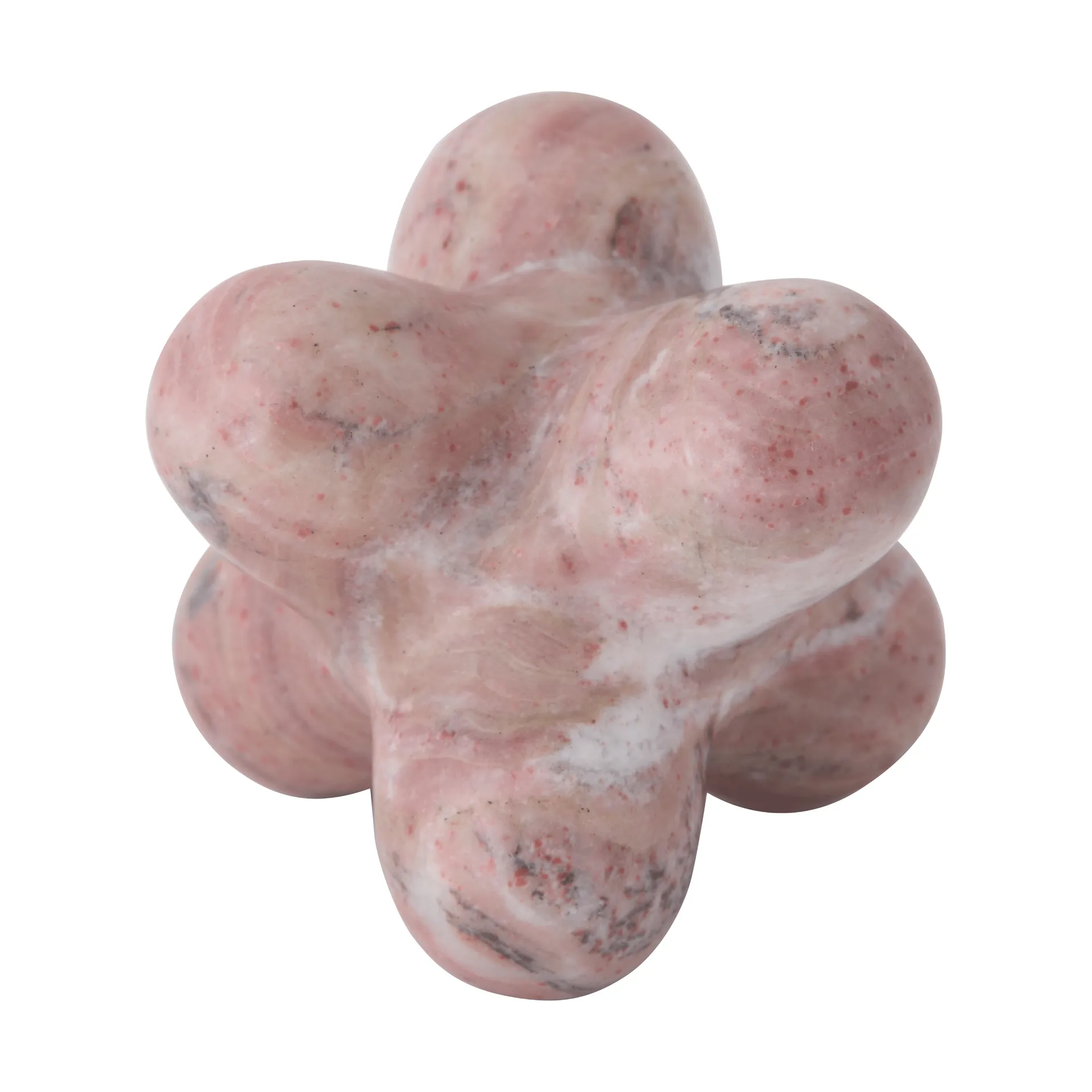 Jack dekorasjonsobjekt, Pink Indian onyx, 10x8,5 cm Tom Dixon