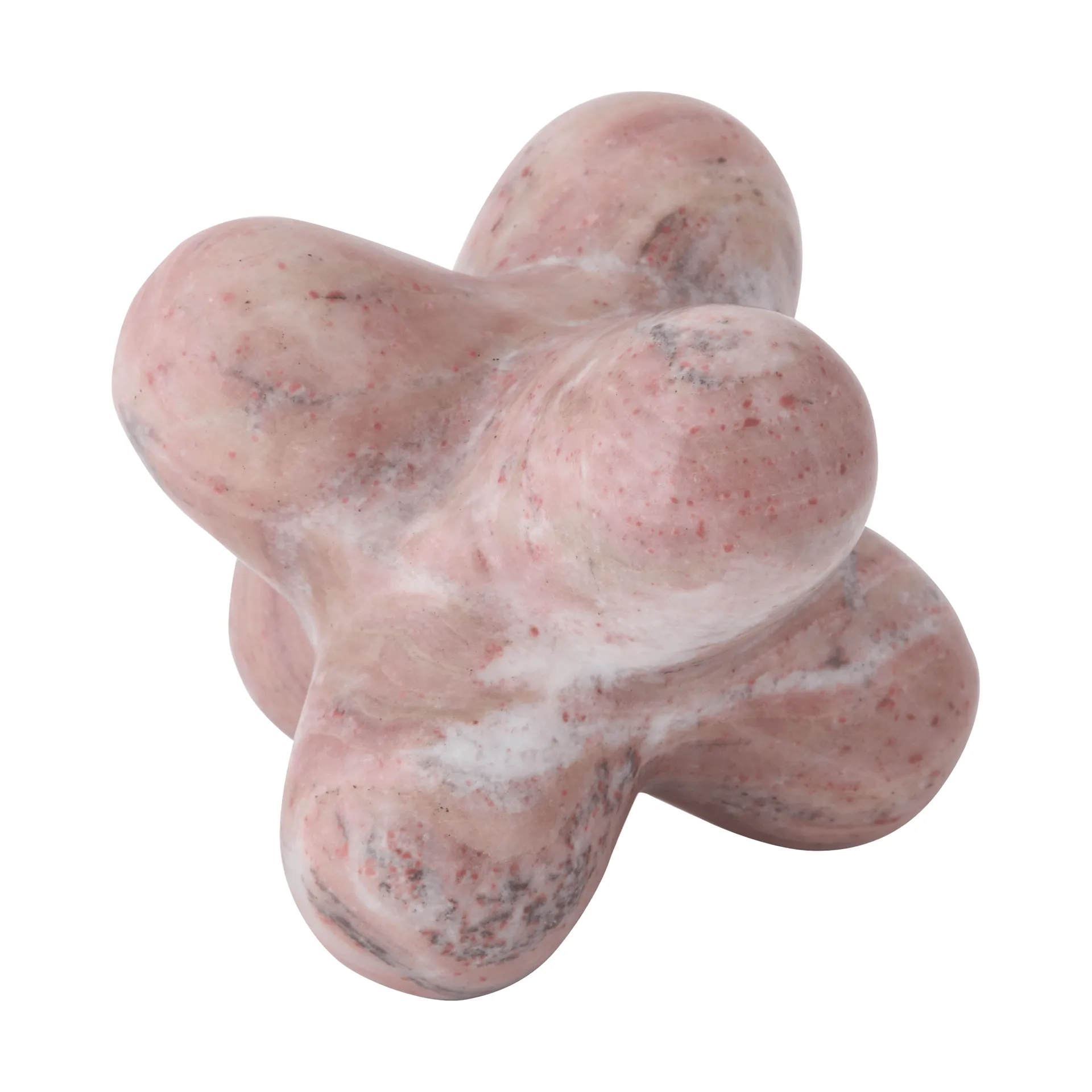 Jack dekorasjonsobjekt, Pink Indian onyx, 10x8,5 cm Tom Dixon