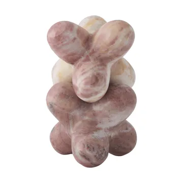 Jack dekorasjonsobjekt - Pink Indian onyx, 10x8,5 cm - Tom Dixon