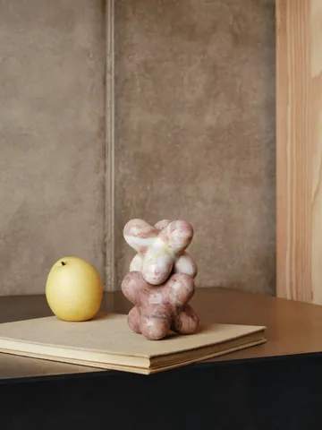 Jack dekorasjonsobjekt - Pink Indian onyx, 10x8,5 cm - Tom Dixon