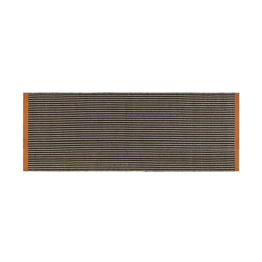 Bilde av Tom Dixon Line teppe Svart 70x250 cm