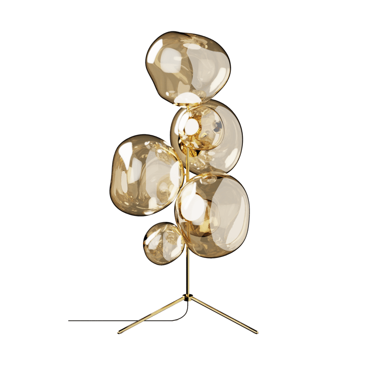Melt Chandelier gulvlampe LED 175 cm - Gold - Tom Dixon