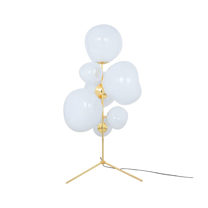 Melt Chandelier gulvlampe LED 175 cm - Opal-gull - Tom Dixon