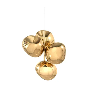 Melt Chandelier mini takkrone LED 63,4 cm - Gold - Tom Dixon