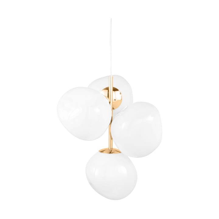 Melt Chandelier mini takkrone LED 63,4 cm - Opal-gold - Tom Dixon