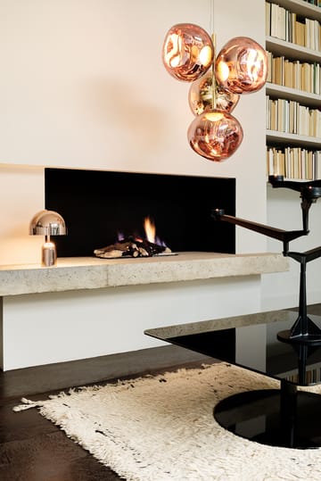 Melt Chandelier small takkrone LED 103 cm - Copper - Tom Dixon