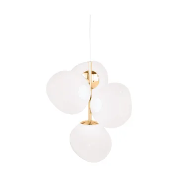 Melt Chandelier small takkrone LED 103 cm - Opal-gold - Tom Dixon