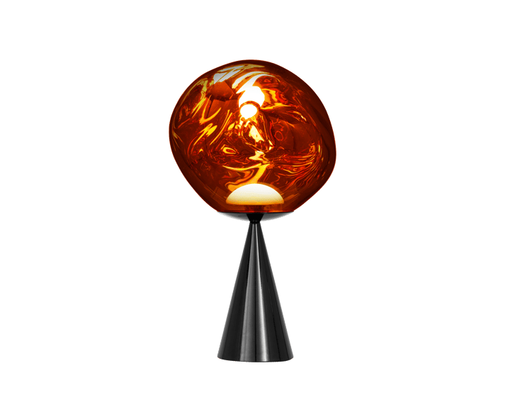 Melt Cone fat bordlampe LED 46,5 cm, Copper Tom Dixon