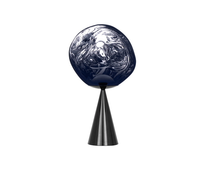 Melt Cone fat bordlampe LED 46,5 cm, Smoke Tom Dixon