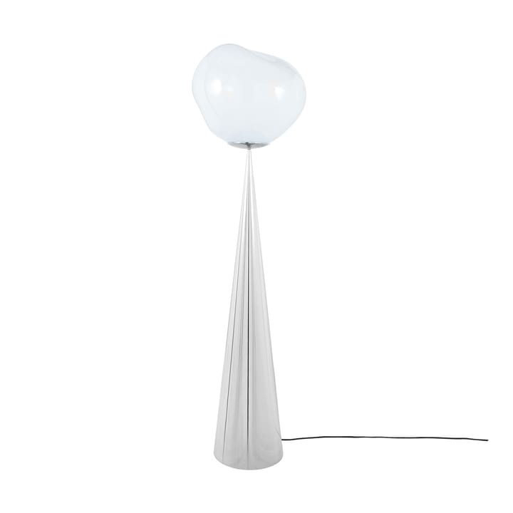 Melt Cone fat gulvlampe LED 174,5 cm - Opal-silver - Tom Dixon
